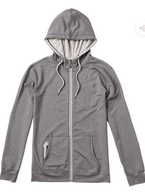 Vuori Movement Hoodie Heather Grey M